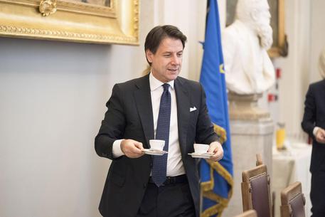 Italian Prime Minister Conte holds talks for the formation a new coalition government