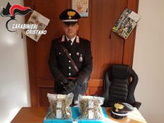 San Vero Milis, 22enne sorpreso con mezzo kg di marijuana e cocaina: arrestato