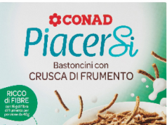 Allerta alimentare: deossinivalenolo nei cereali, Conad richiama Bastoncini con crusca di frumento