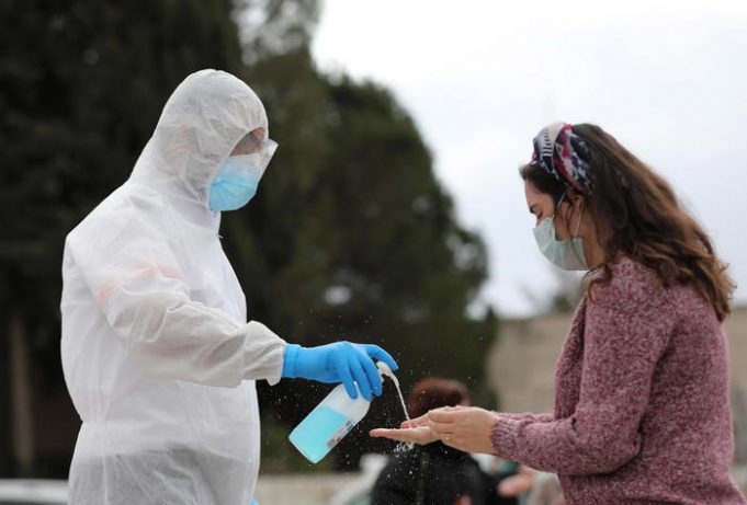 Israelis in quarantine from coronavirus vote in Israeli legislative election 2020