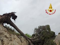 Maltempo, 80 interventi dei vigili del fuoco nella provincia di Cagliari