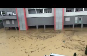 Maltempo, caduti fino a 80 mm in poche ore su San Mauro Torinese: città allagata