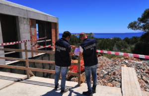 San Teodoro, sequestrati due immobili in un cantiere edile a Capo Coda Cavallo