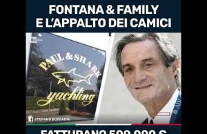 Buffagni (M5s): “Fontana&family e l’appalto dei camici”