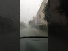 Maltempo, violenta grandinata a Oristano