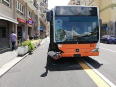 Cagliari, donna travolta da un pullman: è grave