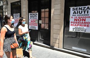 L’allarme di Confesercenti: il lockdown è costato 100 miliardi ai negozi