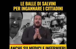 Donno (M5s): “Salvini ci accusa di aver bocciato il premio per i medici. Sono balle”