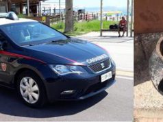 Vaso di età nuragica recuperato da un sub al Poetto