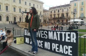 “Black lives matter”, la protesta a Sassari
