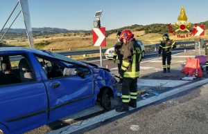 Oschiri, auto si ribalta: ferito il conducente