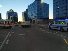 Cagliari, autocarro contro scooter: ferito un 34enne