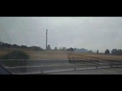 Fiamme alle porte di Cagliari