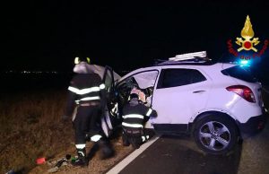 Grave incidente sulla ss387: perde il controllo del mezzo e si ribalta