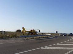 Grave incidente sulla 195: scontro auto e moto
