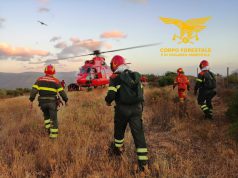Fiamme a Macomer, mezzi aerei per spegnere l’incendio