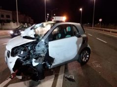 Cagliari, frontale tra auto e moto: in gravi condizioni un 38enne