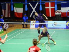 Cagliari, esibizione della nazionale di Badminton al Bastione di Saint Remy