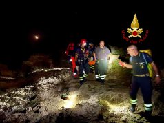 Cagliari, escursionista cade a Calamosca: recuparata dai vigili del fuoco