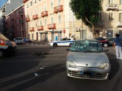 Cagliari, scontro auto e bici: ferito un ciclista