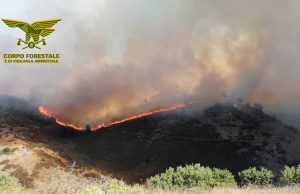 Allerta incendi in Sardegna: giovedì 27 agosto bollino arancione in varie zone dell’Isola