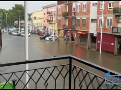 Cagliari, temporale si abbatte su Pirri: strade allagate