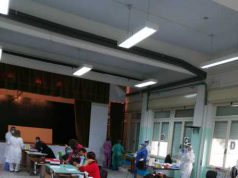 Covid: mille in fila a Orune per tamponi di massa