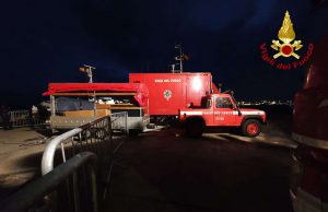 Sbarco migranti dalla Alan Kurdi, sul posto i Vigili del fuoco