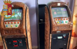 Slot illegali in un locale di Capoterra: apparecchi sequestrati e multa da oltre 30mila euro