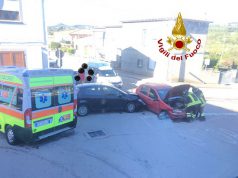 Incidente stradale ad Arzachena: due i feriti, intervengono i Vigili del fuoco