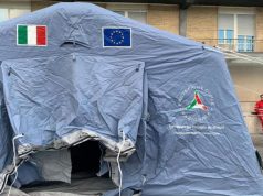 Nuoro, concluso allestimento dell’ospedale da campo