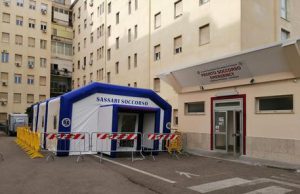Covid, sindacati: “Affollamento nei reparti di Medicina a Sassari”