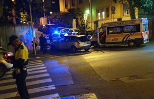 Scontro auto e moto a Cagliari: un giovane ferito