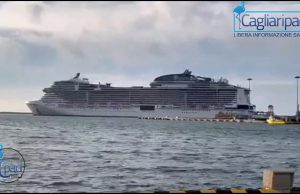 A Cagliari arriva la nave da crociera più grande d’Europa