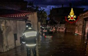Maltempo Oristanese, Vigili del fuoco: “Oltre 70 richieste di intervento”