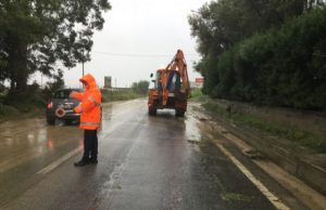 Frana a Cuglieri sulla Ss 292: traffico ancora deviato