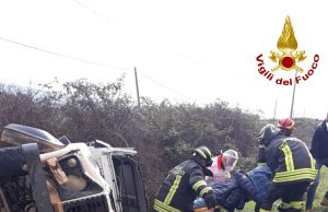 Simaxis, si ribalta un fuoristrada: ferito trasferito in elisoccorso