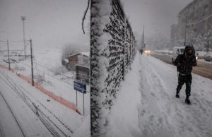 Neve a Milano e nord Italia. Disagi sulle autostrade