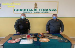 guardia di finanza droga porto torres