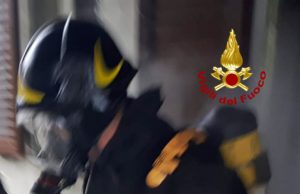 Quartucciu, incendio a causa di una stufetta elettrica: un ferito