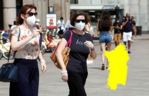 Sardegna con Rt a 1.02, ma resterà gialla