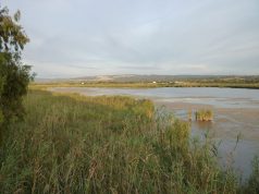 Maltempo: esonda lo stagno di Platamona Stagno Platamona